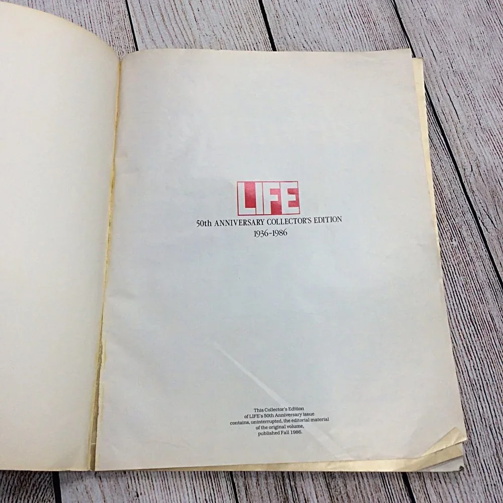 LIFE Magazine 50 Years Special Anniversary Issue 1986 Collectors Edition‎